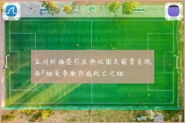 亚洲杯抽签引发热议国足前景乐观而F组竞争激烈成死亡之组